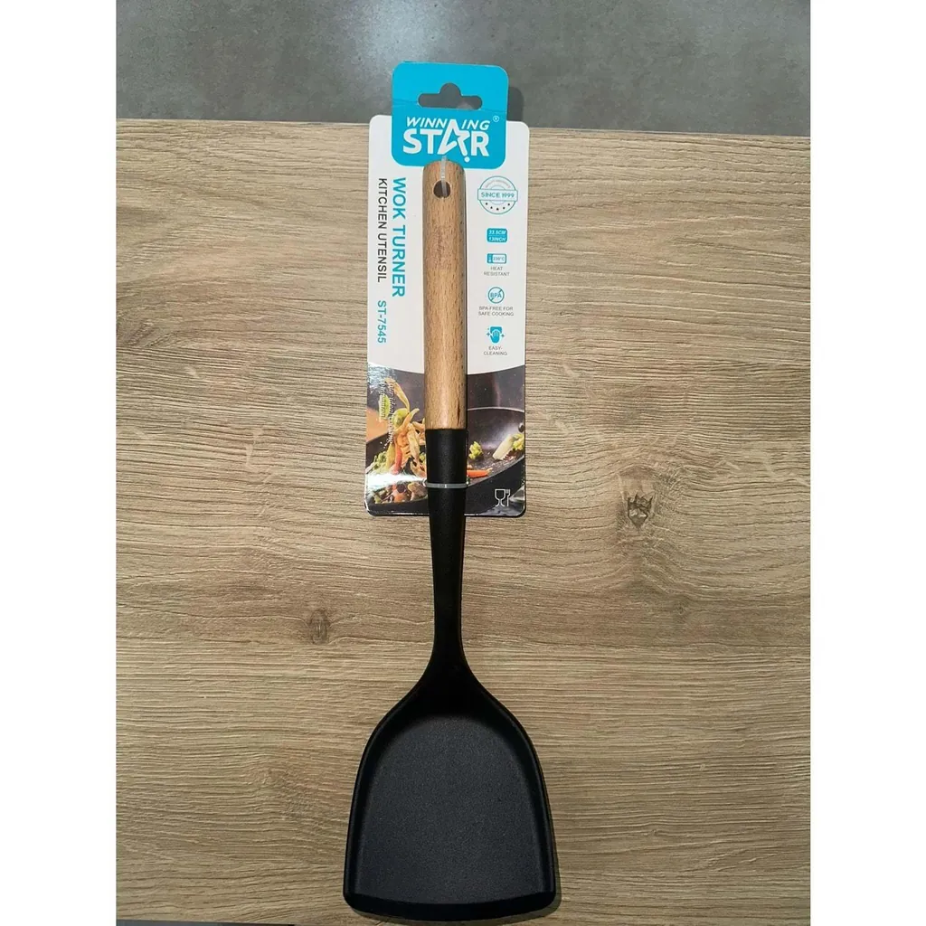 WİNNİG STAR ST-7545 WOK TENCERE KAŞIK SPATULA 2