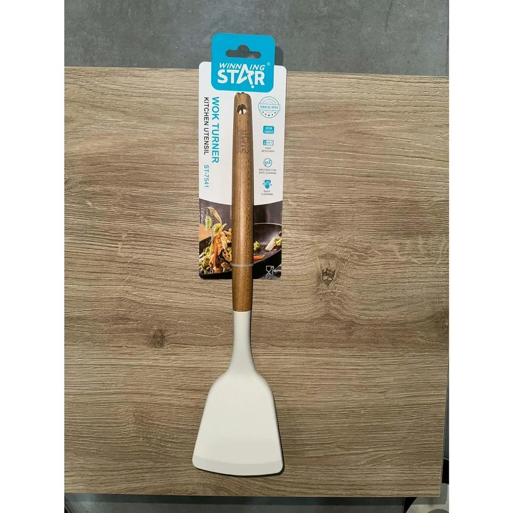 WİNNİNG STAR ST-7541 WOK TAVA SPATULASI BEYAZ 2
