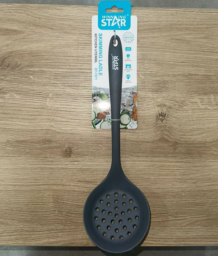 WİNNİNG STAR ST-7571 KEVGİR KEPÇE BÜYÜK GRİ 2