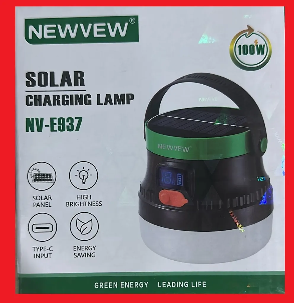 NEWVEW SOLAR ENERJİLİ MAGNETİC LED IŞIK NV-E957