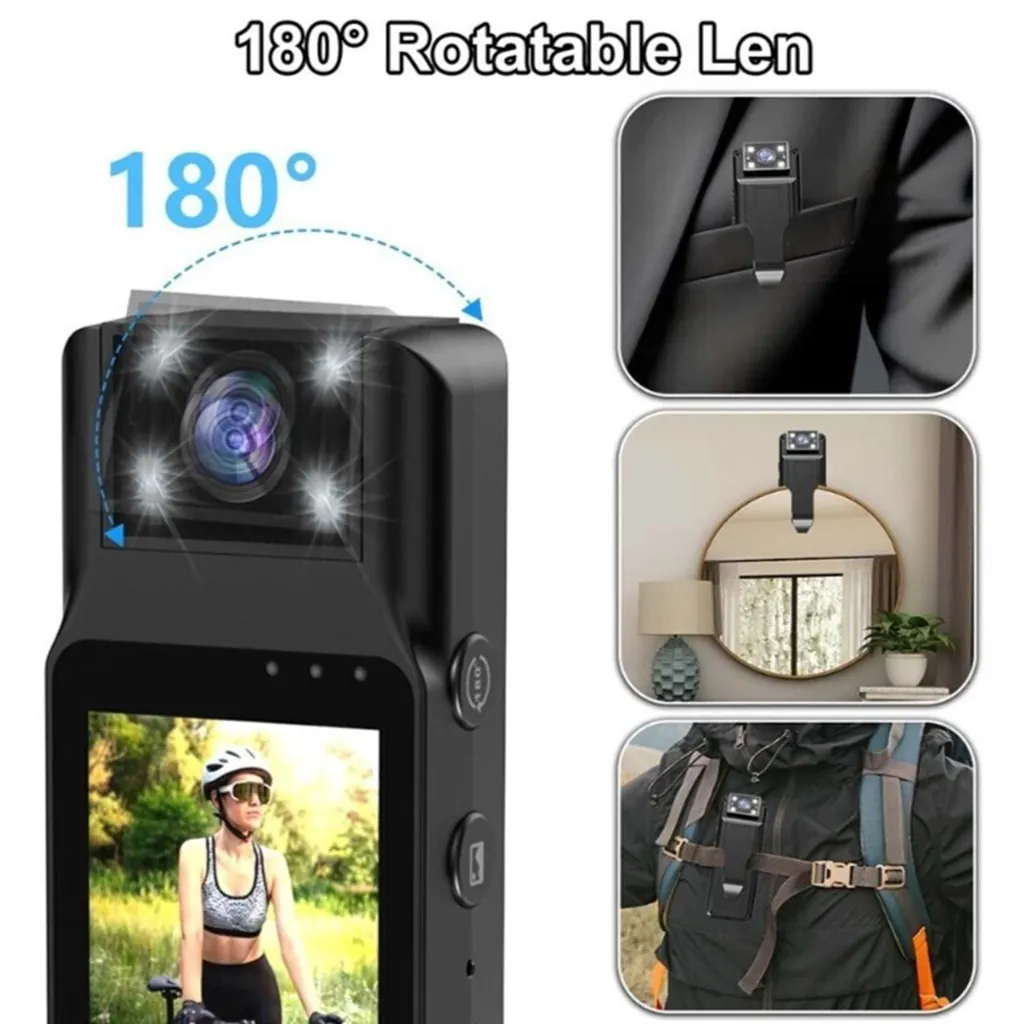 ANDOWL 4K POCKET CLİP FULL HD CAMERA Q-SA01 2554128 2