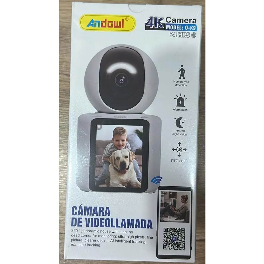 ANDOWL Q-K9 VİDEO CALL CAMERA HOME SECURİTY 2554133
