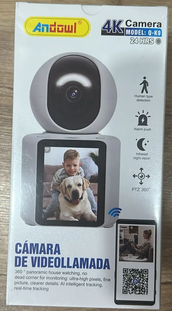 ANDOWL Q-K9 VİDEO CALL CAMERA HOME SECURİTY 2554133 2