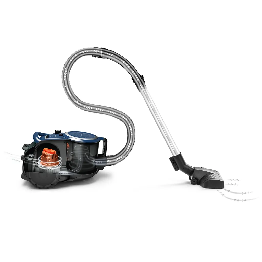 BOSCH BGS412000 SERİE 6 TORBASIZ ELEKTRİKLİ SÜPÜRGE MAVİ/SİYAH 2