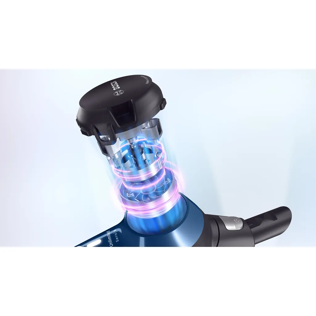 BOSCH BCS611P4A UNLİMİTED 6 ŞARJLI DİKEY SÜPÜRGE MAVİ 2