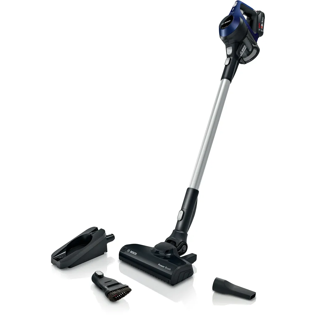 BOSCH BCS611P4A UNLİMİTED 6 ŞARJLI DİKEY SÜPÜRGE MAVİ 3