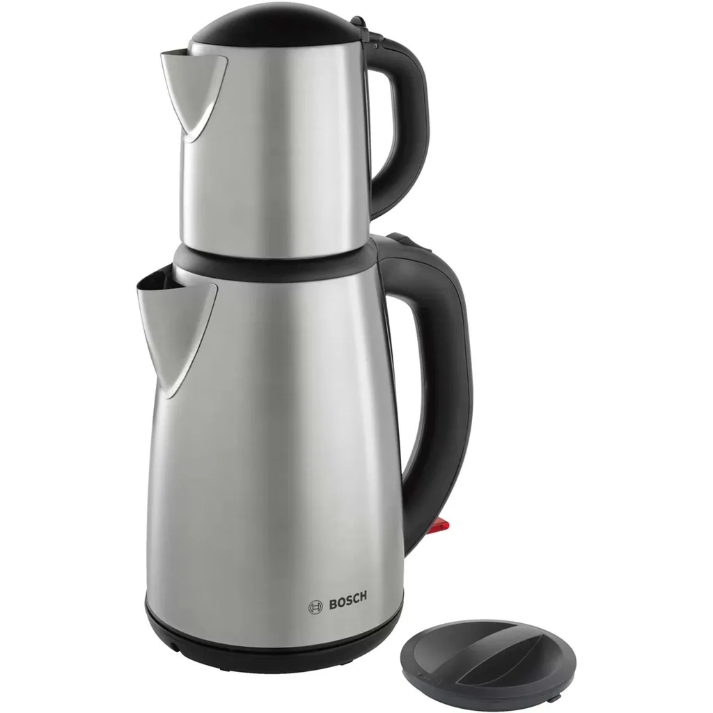 BOSCH TTA5883 ELEKTRİKLİ DEMLİKLİ ÇAY MAKİNESİ ÇELİK 1800W