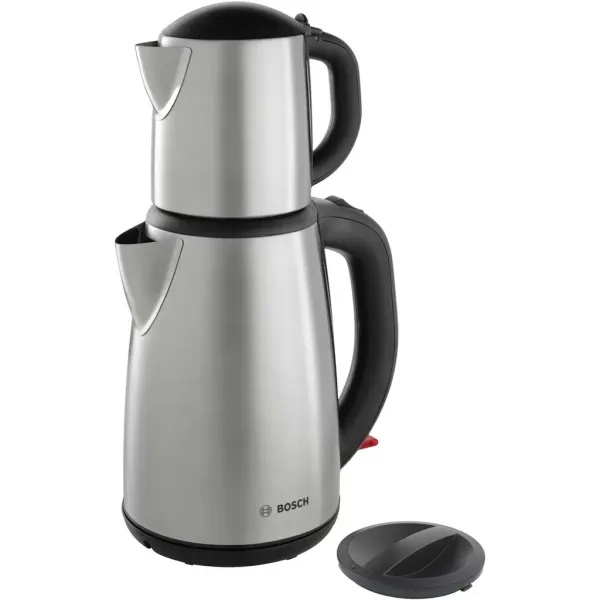 BOSCH TTA5883 ELEKTRİKLİ DEMLİKLİ ÇAY MAKİNESİ ÇELİK 1800W