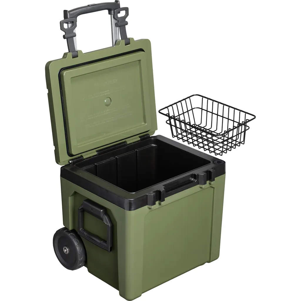 STANLEY WHEELED OUTDOOR COOLER 48 LİTRE DRİED PİNE 2