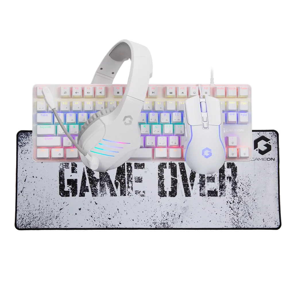 GAMEON GO-VİPER-XA 4 İN 1 OYUNCU PAKETİ ( KLAVYE, KULAKLIK, MOUSE, MOUSEPAD ) 2