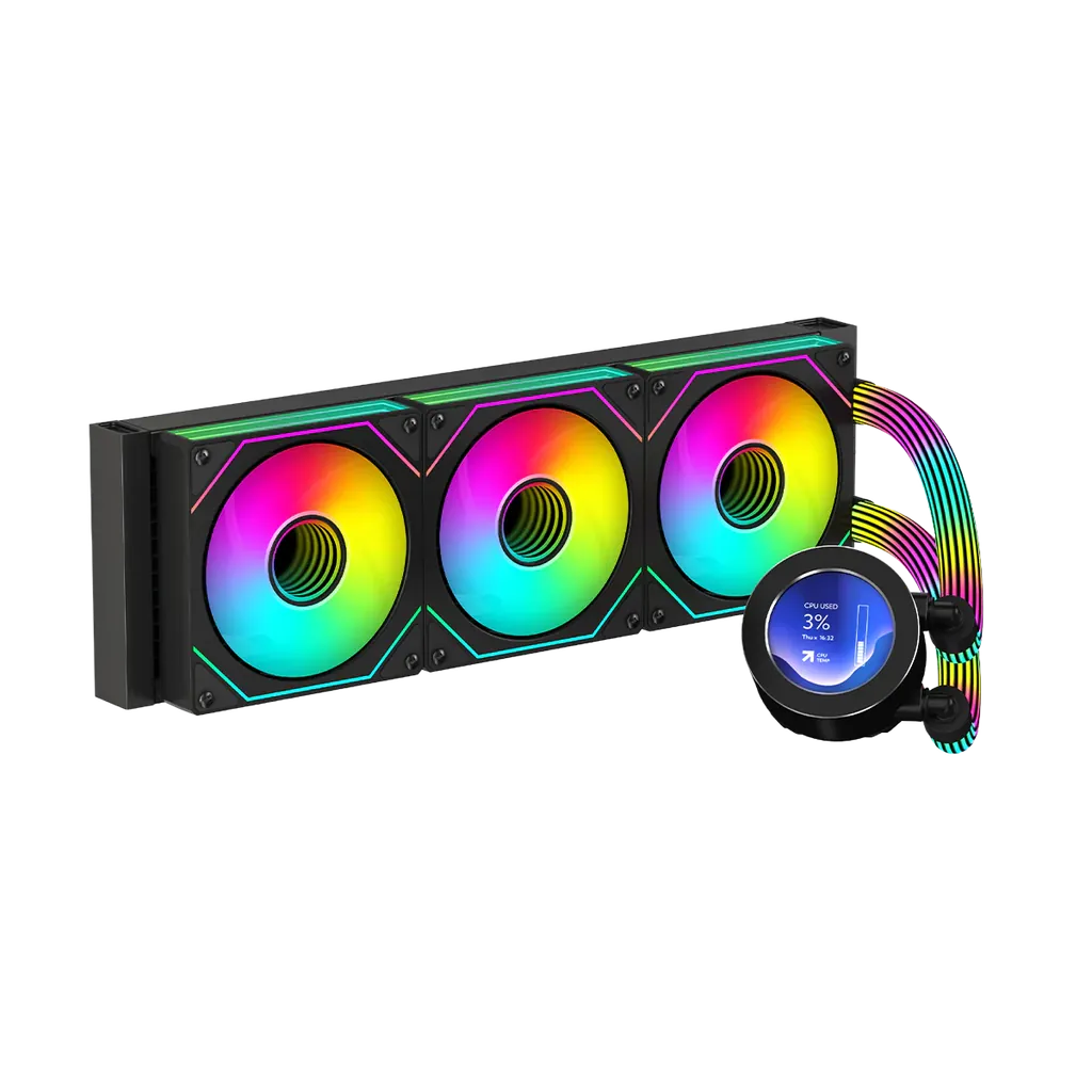 GAMEON GOKRAKEN360-BLK 1800 RPM SIVI CPU SOĞUTUCU SİYAH