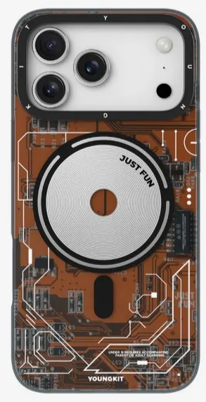 YOUNGKİT TEKNOLOJİ KILIF İPHONE 17 PRO MAX KIRMIZI