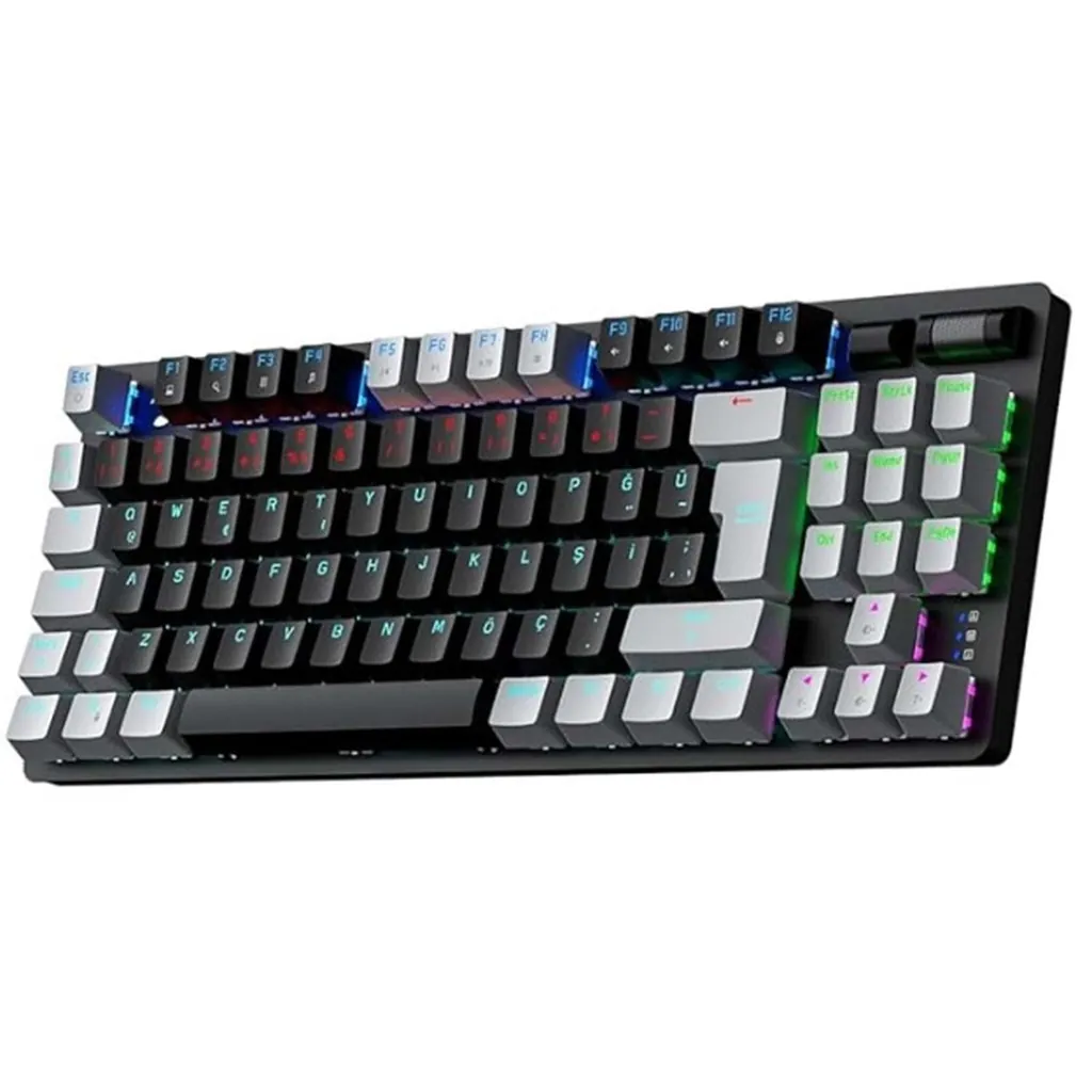 GAMEPOWER EVA 5 RED SWİTCH 88 TUŞ USB RGB GAMİNG KLAVYE 3