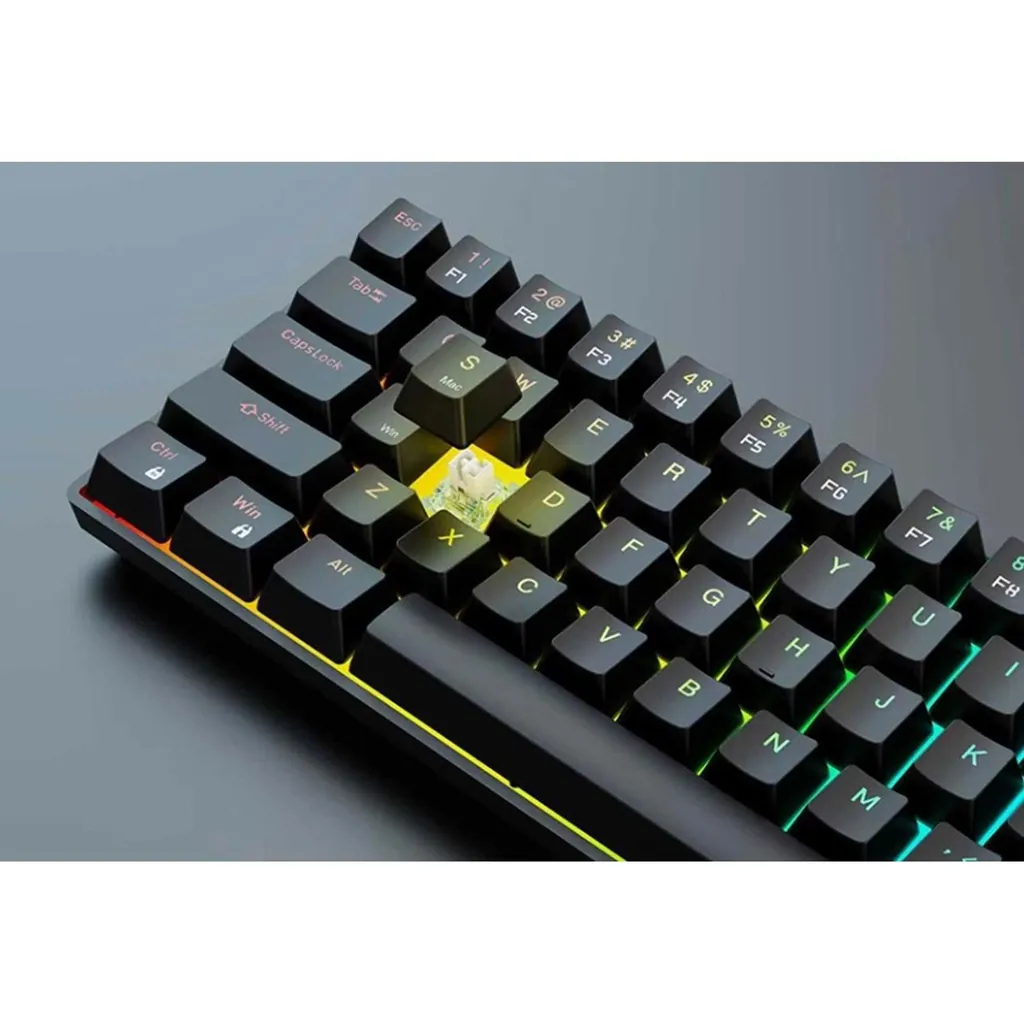 GAMEPOWER NEXA HE60 1K RGB KABLOLU HALL-EFFECT MANYETİK SWİTCH KABLOLU GAMİNG KLAVYE SİYAH 3