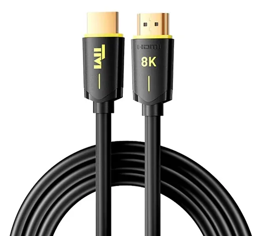 TWİSTED MİNDS TM-8KHDMI-2M PVC KILIF ALTIN KAPLAMA 2METRE HDMI KABLOSU 2
