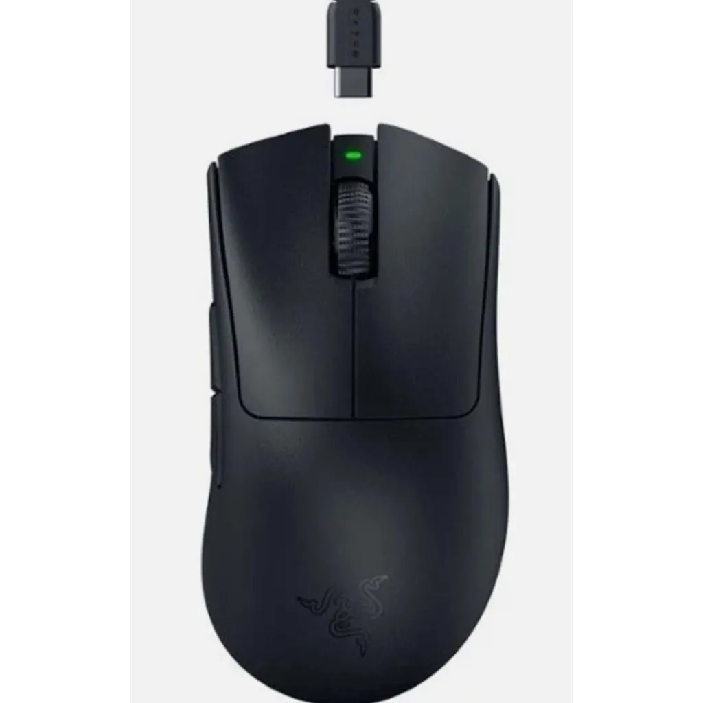 RAZER DEATHADDER V3 PRO SİYAH KABLOLU VE KABLOSUZ GAMİNG MOUSE 3