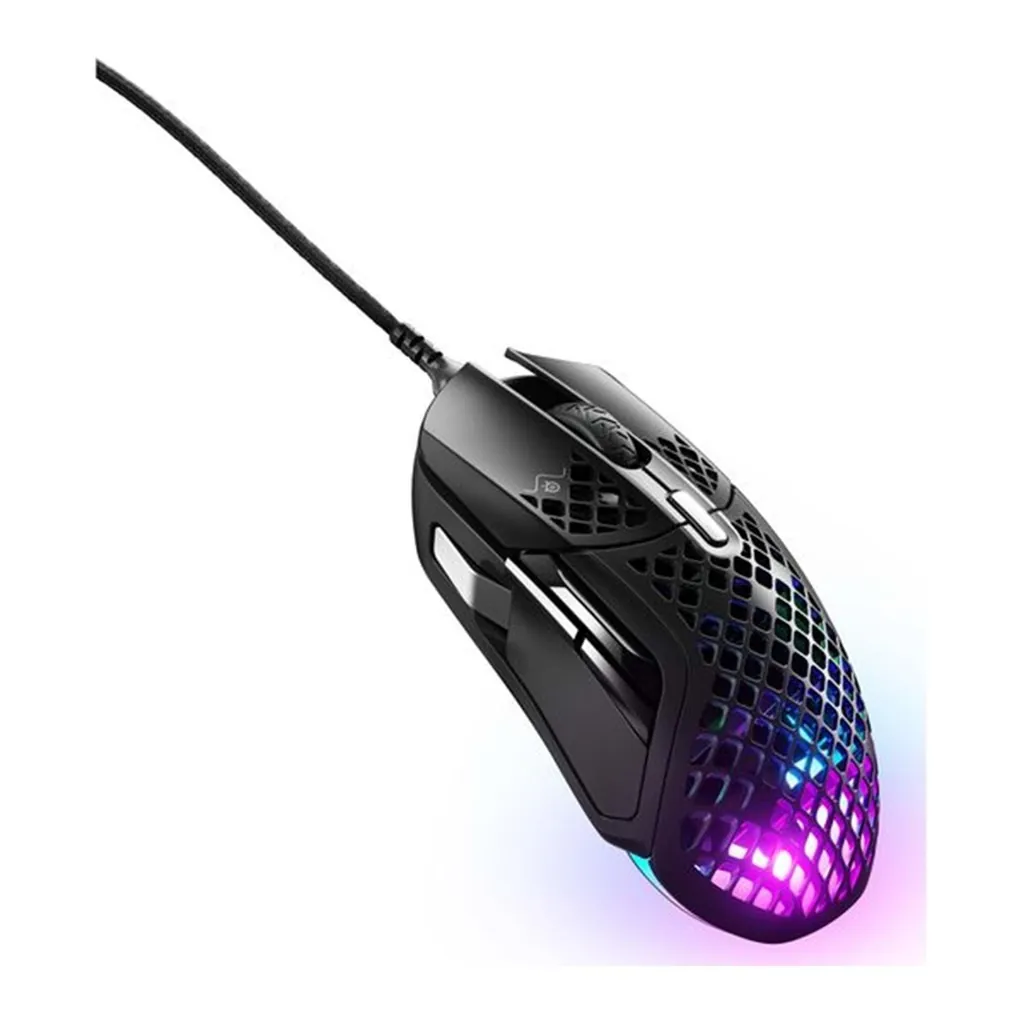 STEELSERİES AEROX 5 OPTİK 9 TUŞ KABLOLU 18K CPİ GAMİNG MOUSE 2