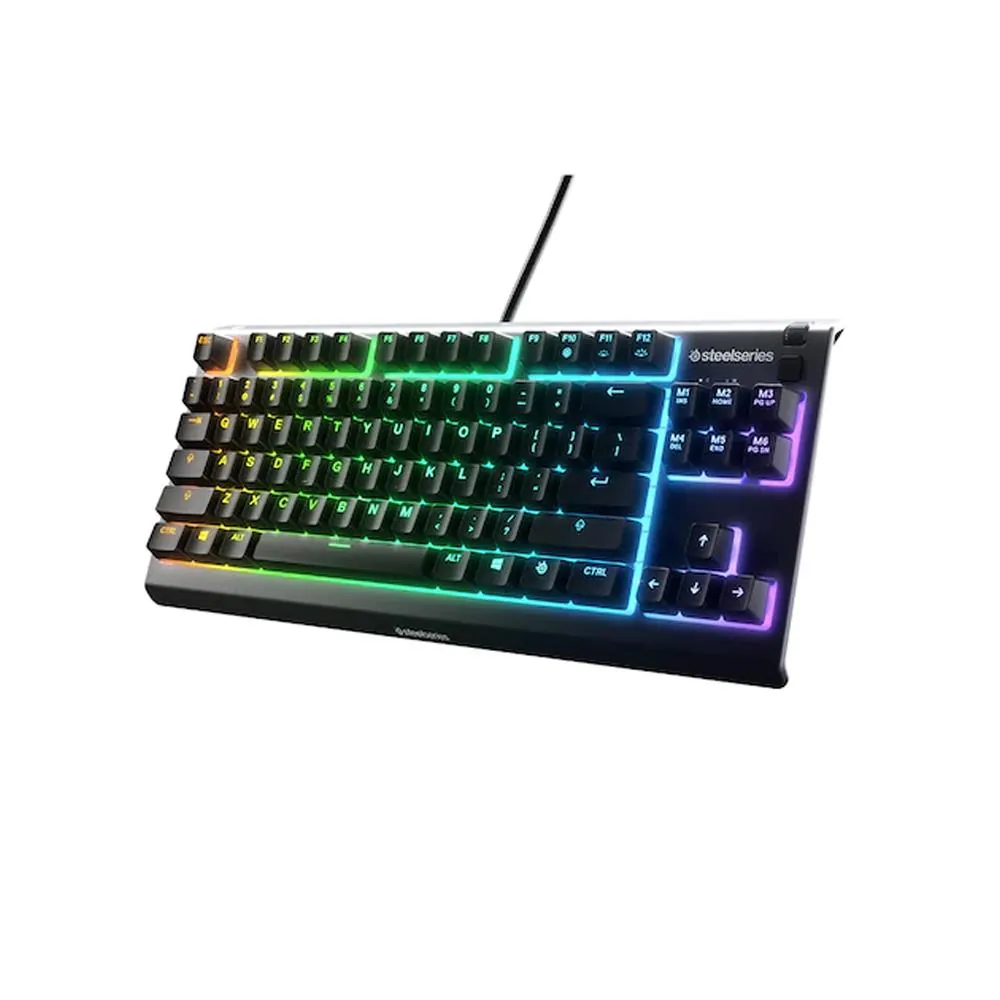 STEELSERİES APEX 3 TKL RGB GAMİNG KLAVYE SUYA DAYANIKLI SSK64818 2