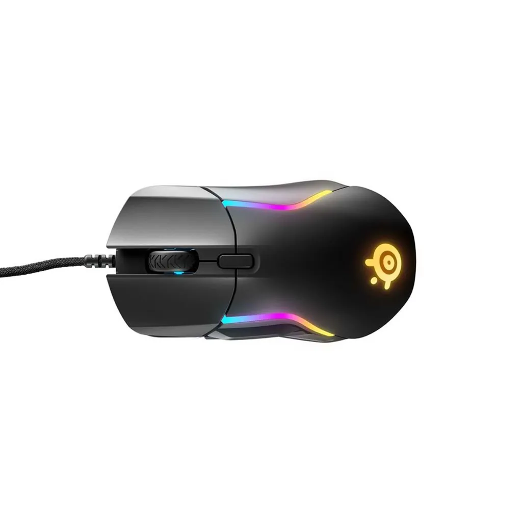 STEELSERİES RİVAL 5 OPTİK 9 TUŞ 18K CPİ KABLOLU GAMİNG MOUSE SİYAH 2