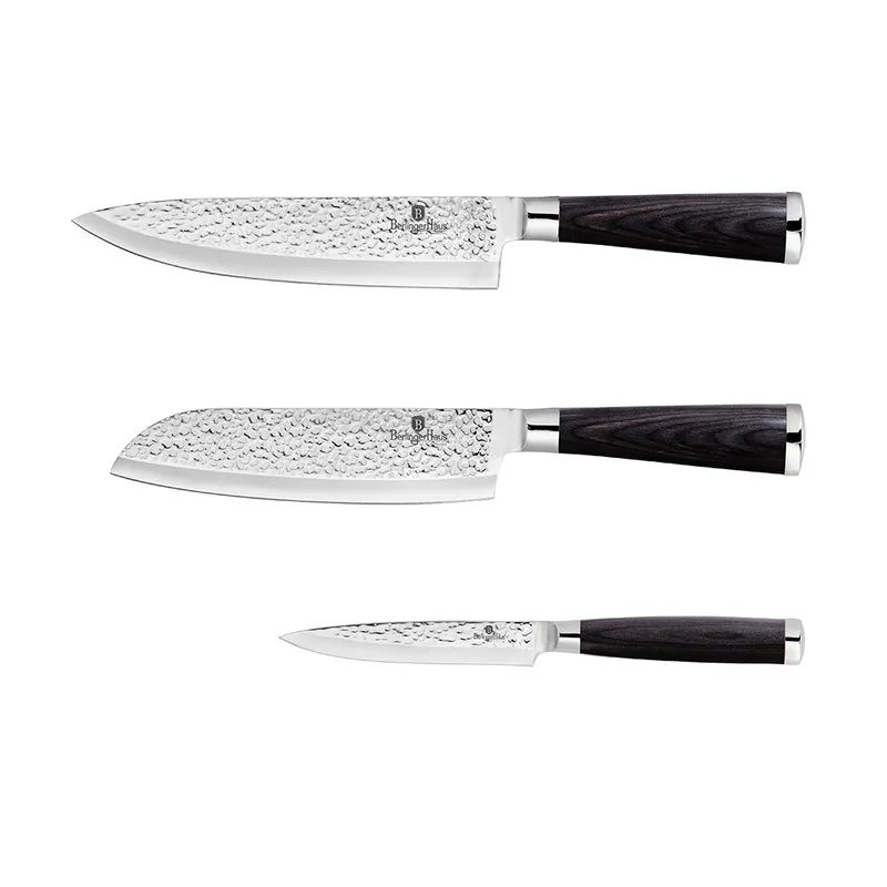 BERLİNGERHAUS BH-2484 BIÇAK SET 3 PARÇA PASLANMAZ ÇELİK 2