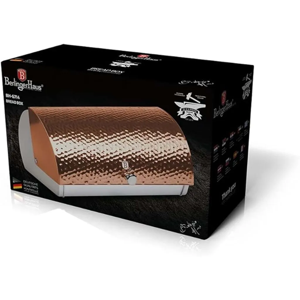 BERLİNGERHAUS BH-6714 EKMEK KUTUSU ROSE GOLD 2