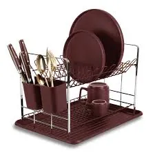 BERLİNGERHAUS BH-8594 BULAŞIK KURUTMA RAFI MAT BORDO