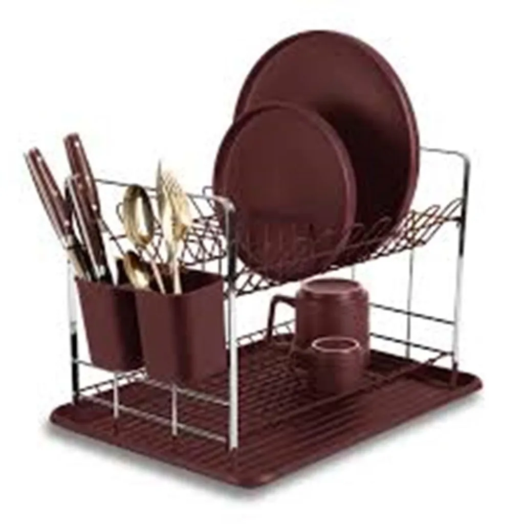 BERLİNGERHAUS BH-8594 BULAŞIK KURUTMA RAFI MAT BORDO 3