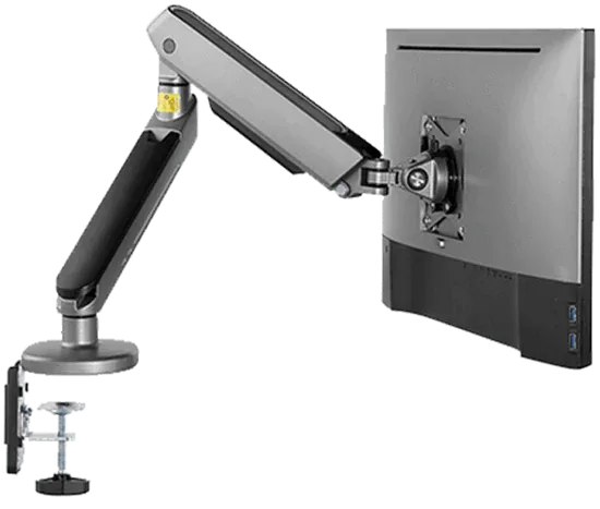 TWİSTED MİNDS TM-54-C06-G GAMİNG TEK MONİTÖR KOLU RGB GRİ 2