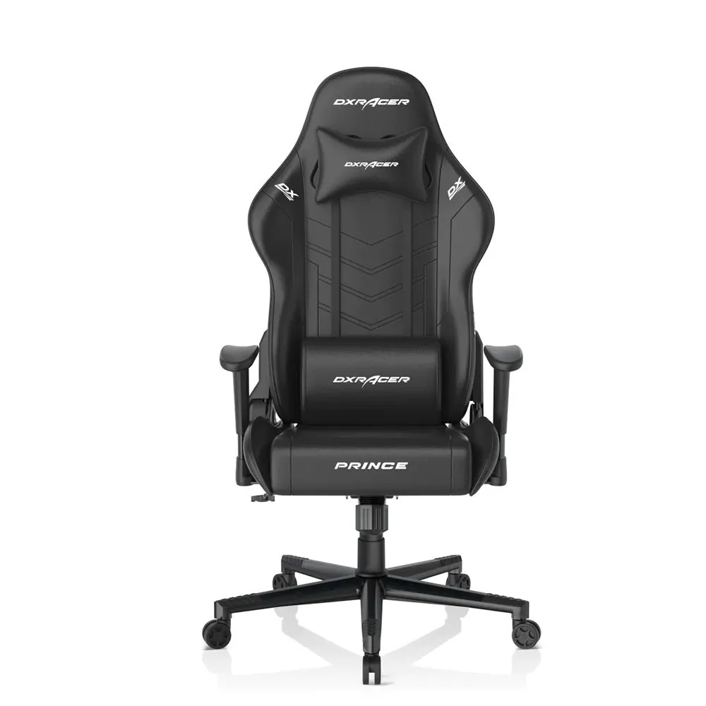 DXRACER P132 PRİNCE SERİ YUMUŞAK YÜZEYLİ 130KG OYUNCU KOLTUĞU SİYAH/BEYAZ 2