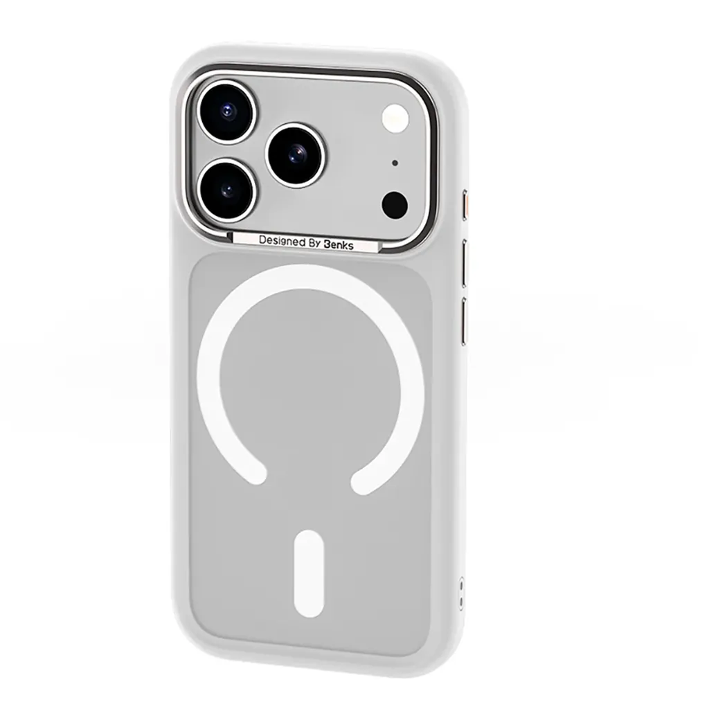 BENKS MİST KILIF İPHONE 17 PRO BEYAZ