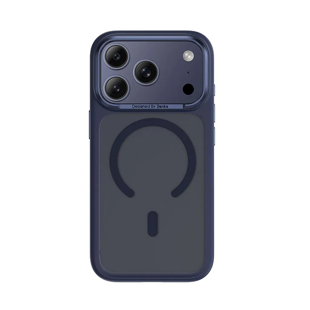 BENKS MİST KILIF İPHONE 17 PRO MAVİ