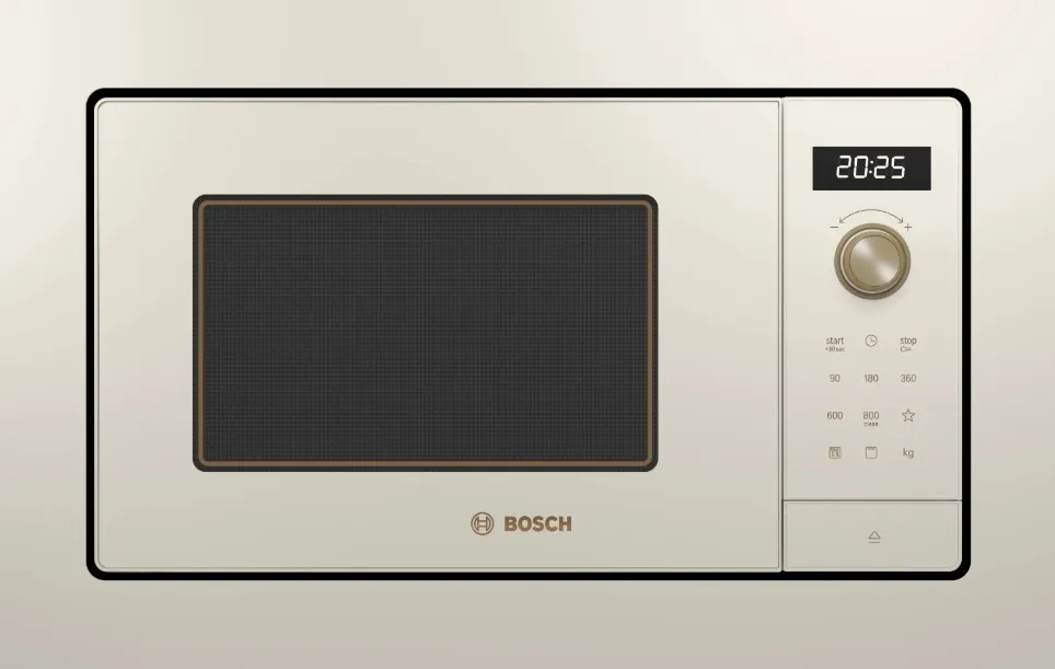 BOSCH BEL653MP3 - Seri 2 ankastre mikrodalga fırın 59 x 38 cm NeoClassic, İnci beyazı
