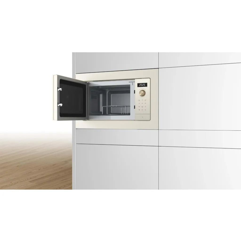 BOSCH BEL653MP3 - Seri 2 ankastre mikrodalga fırın 59 x 38 cm NeoClassic, İnci beyazı 2