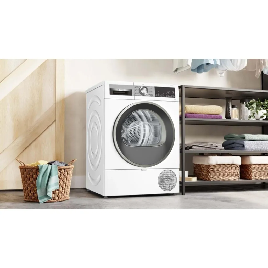 BOSCH WQG25201TR E ENERJİ SINIFI 10KG ISI POMPALI KURUTMA MAKİNESİ BEYAZ