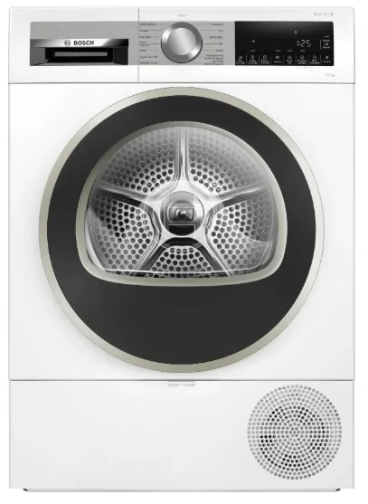 BOSCH WQG25201TR E ENERJİ SINIFI 10KG ISI POMPALI KURUTMA MAKİNESİ BEYAZ 4