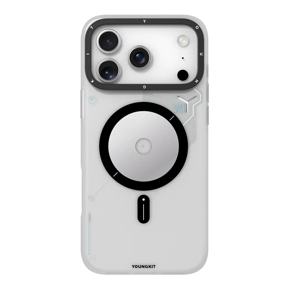 YOUNGKİT SANDER KILIF İPHONE 17 PRO MAX GRİ