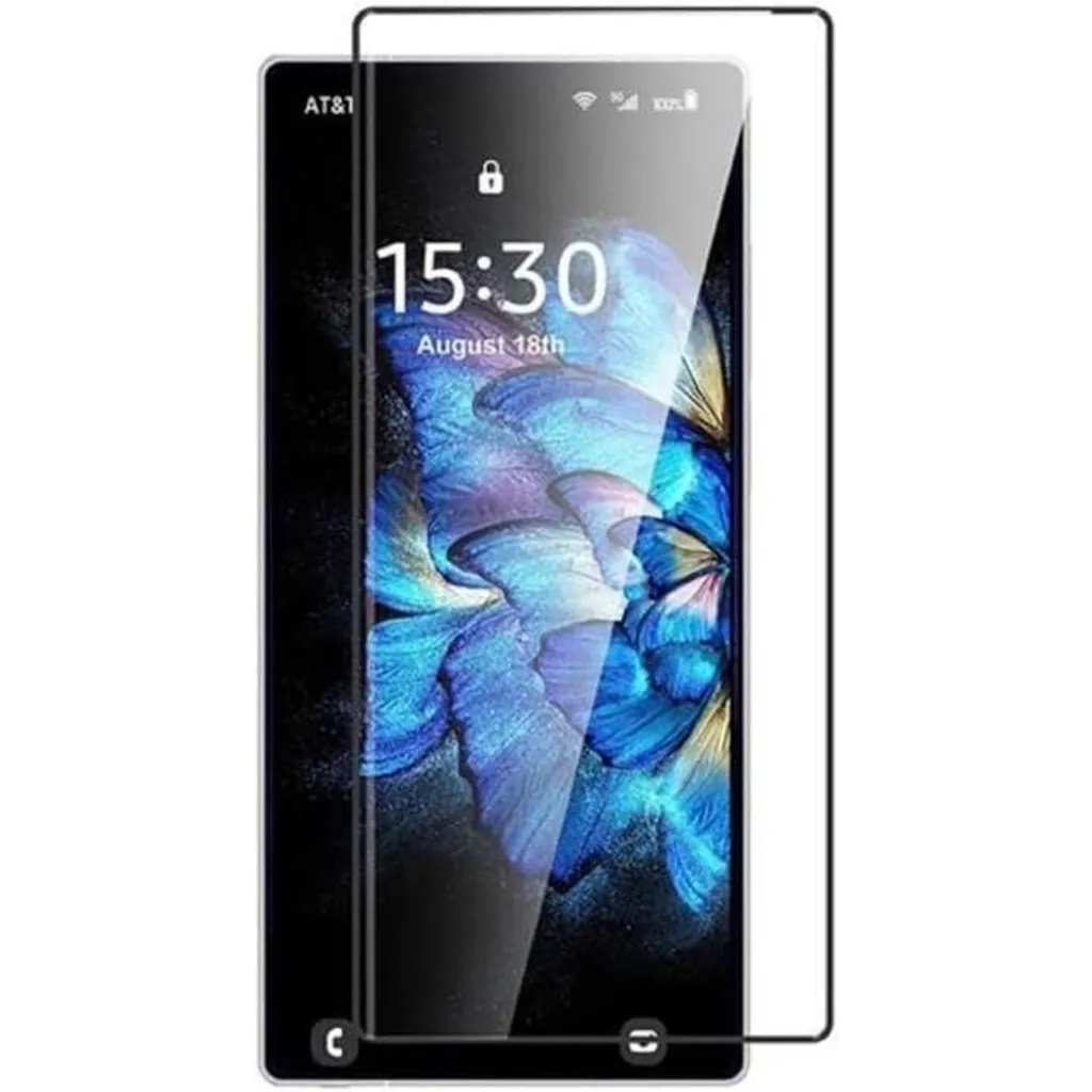 SUNİX 6D SİYAH KENAR S25 ULTRA KIRILMAZ CAM 2