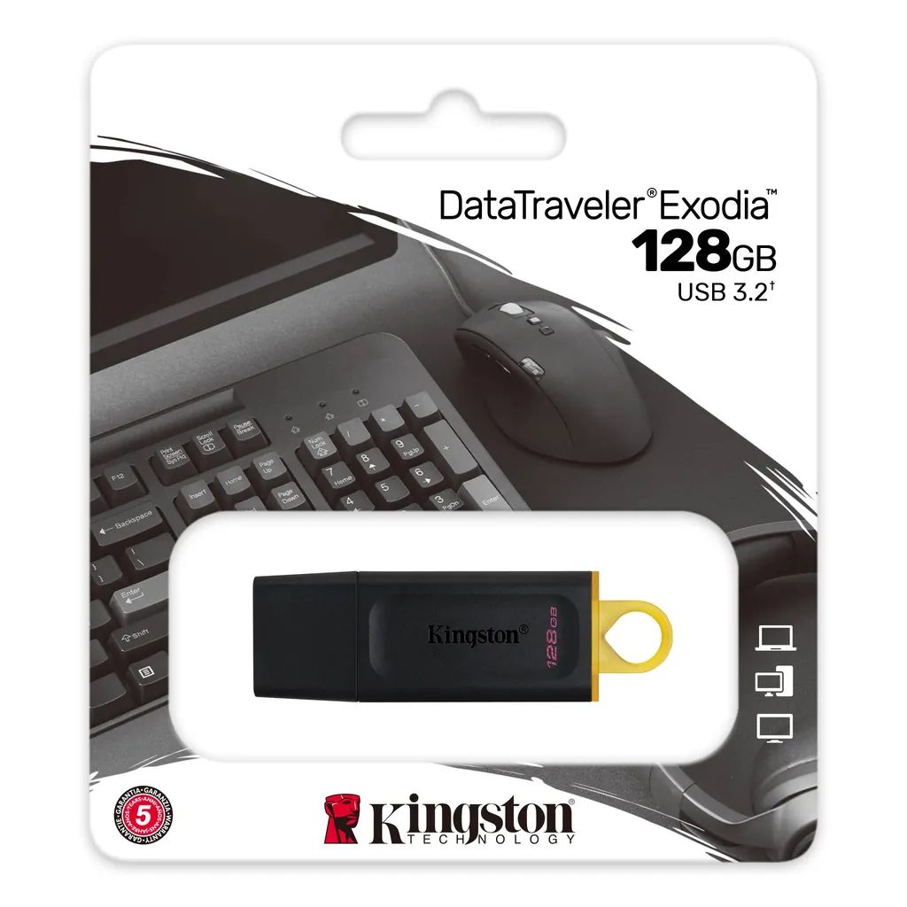 KİNGSTON 3.2 GEN 1 128GB USB BELLEK