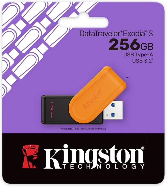 KİNGSTON EXODİA 3.2 GEN1 256GB USB BELLEK