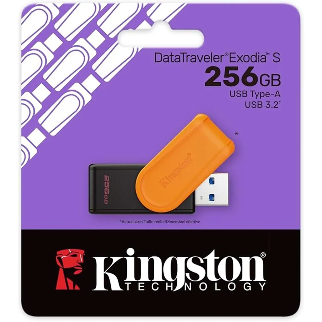 KİNGSTON EXODİA 3.2 GEN1 256GB USB BELLEK 2