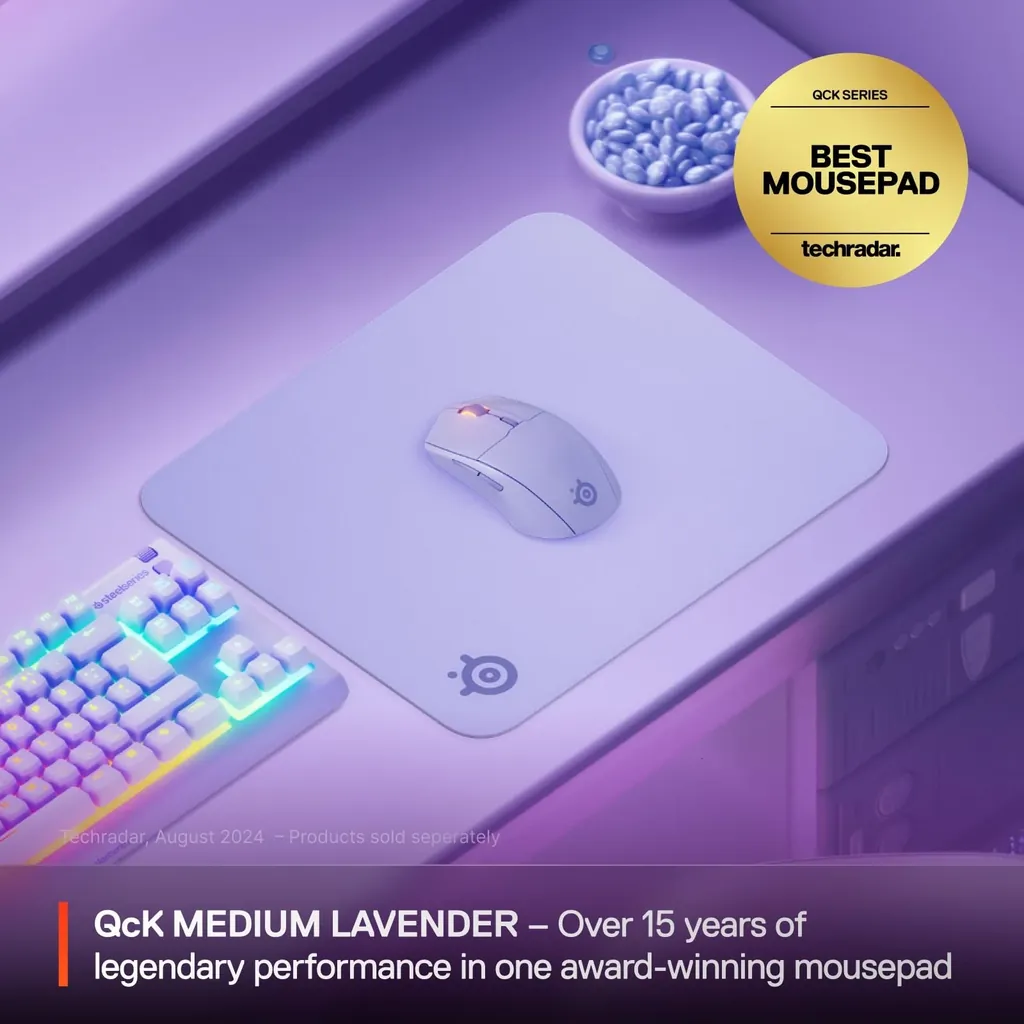 STEELSERİES QCK M 63460 MOR MOUSE PAD 2