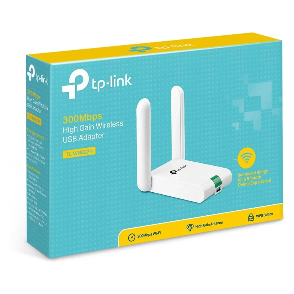 TP-LİNK TL-WN822N HİGH GAİN WİRELESS USB ADAPTER 3