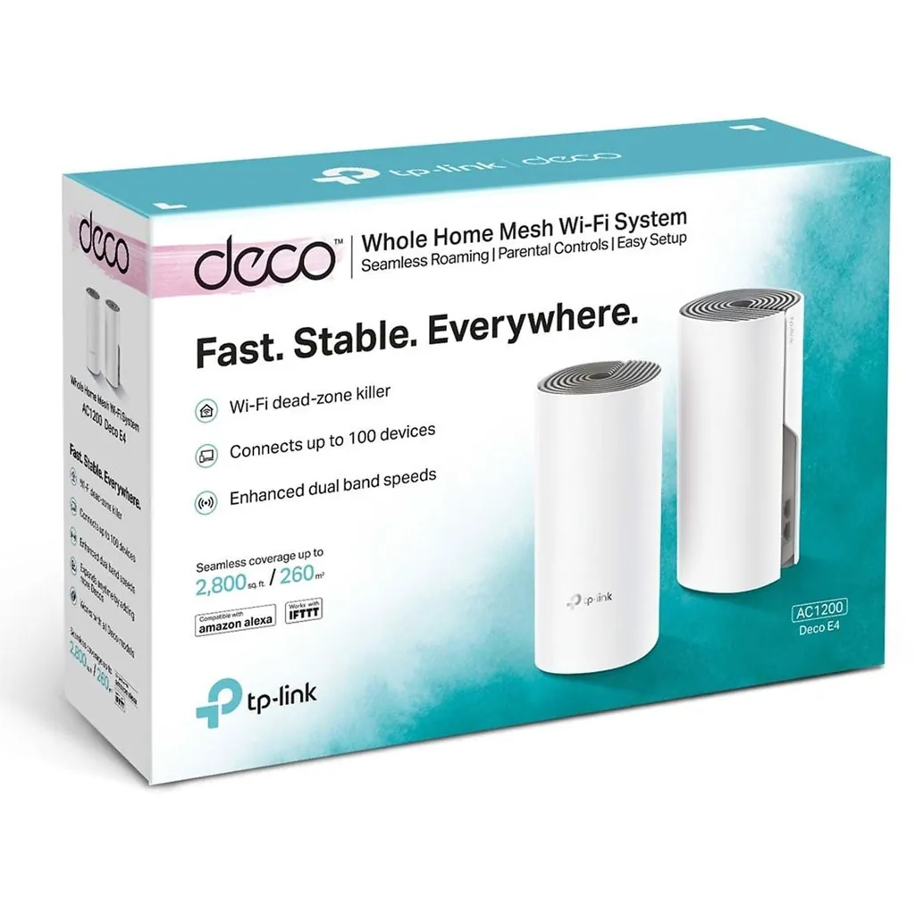 TP-LİNK DECO E4 AC1200 MESH SİSTEM İKİLİ PAKET 2