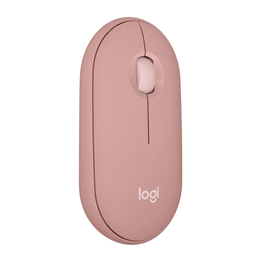 LOGİTECH M350S PEBBLE KABLOSUZ MOUSE PEMBE 2