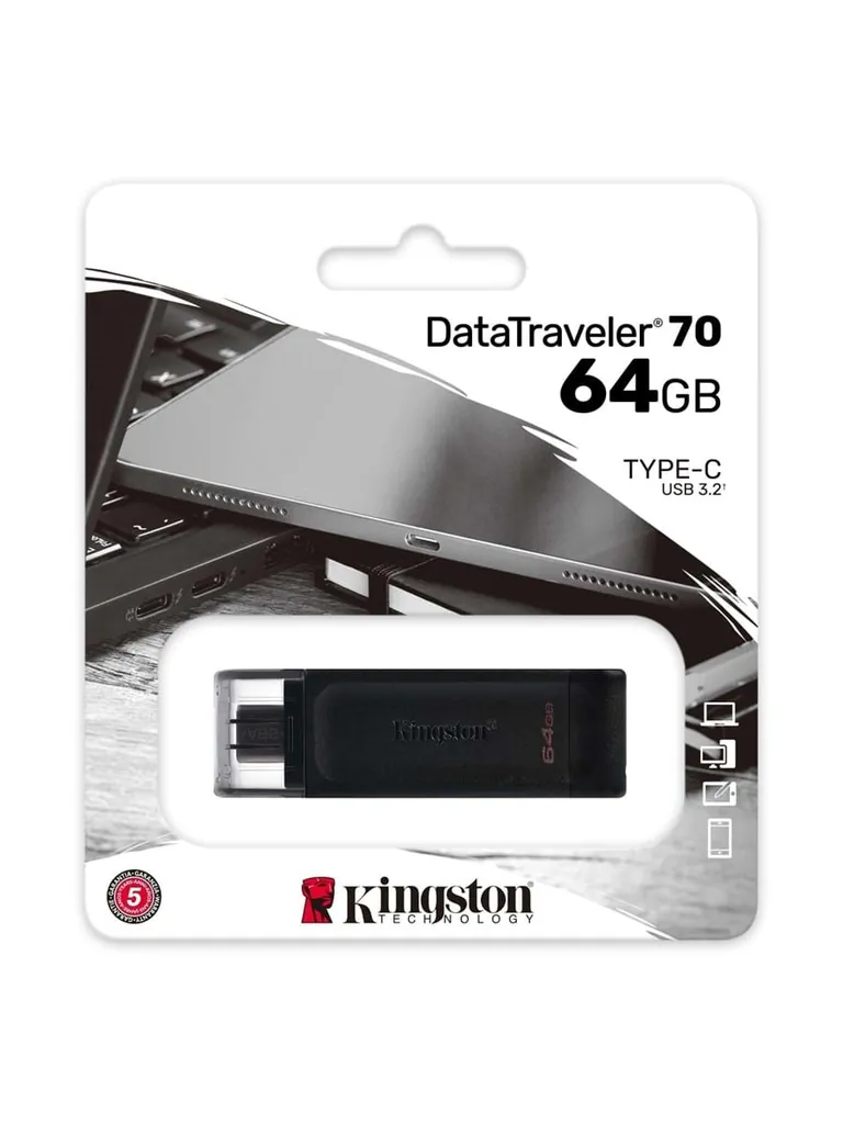 KİNGSTON DT70 64GB USB-C BELLEK