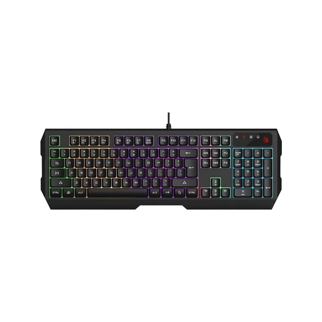 BLOODY B135N Q USB SİYAH NEON MULTİMEDYA GAMİNG KLAVYE 2
