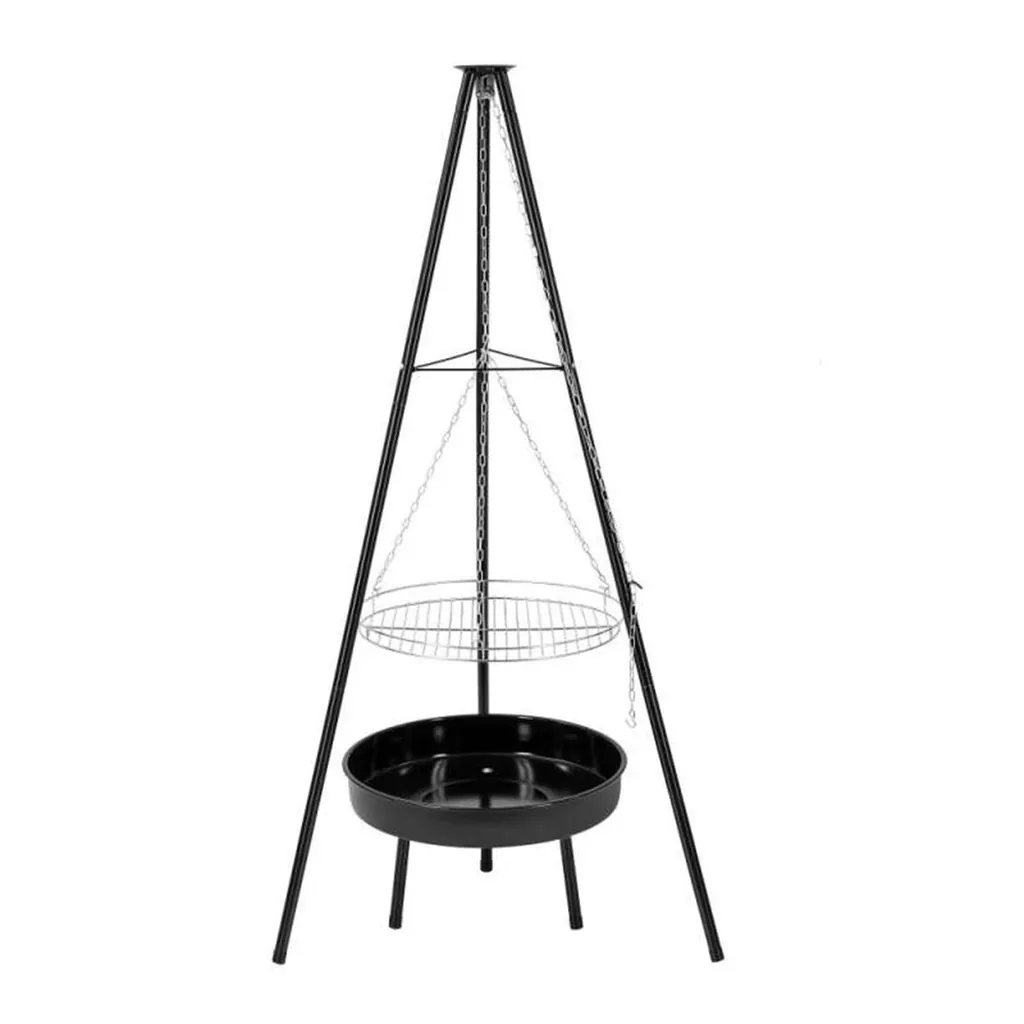 KİNG KAMP KA2318 TRİPOT BONFİRE AÇIK KAMP ATEŞİ STANDI 4