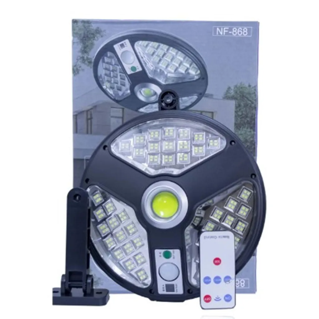 SOLAR STREET LİGHT NF-868 YUVARLAK SENSÖRLÜ LED IŞIK 2