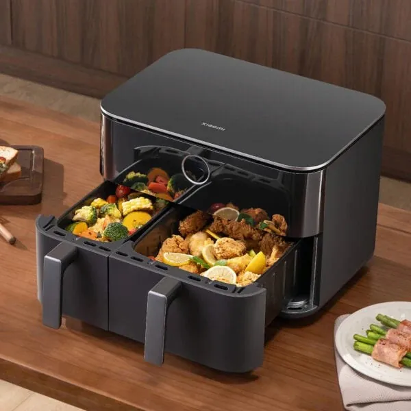 Xiaomi Çift Bölmeli Airfryer 10L Siyah 3