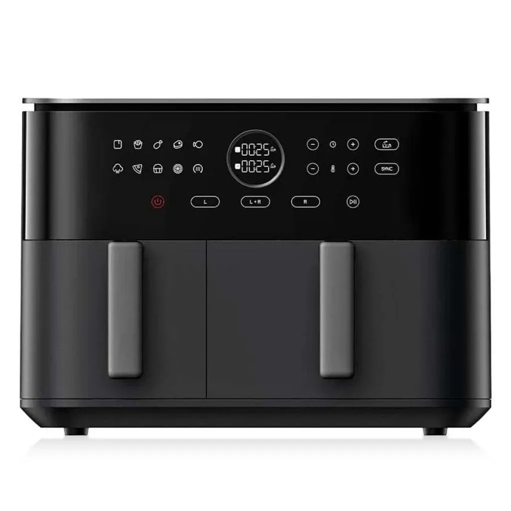 Xiaomi Çift Bölmeli Airfryer 10L Siyah 5